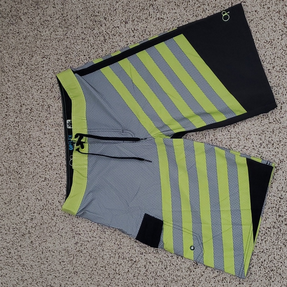 NWOT OP Flex 4- Way Stretch Surf Swim Shorts Boardshorts